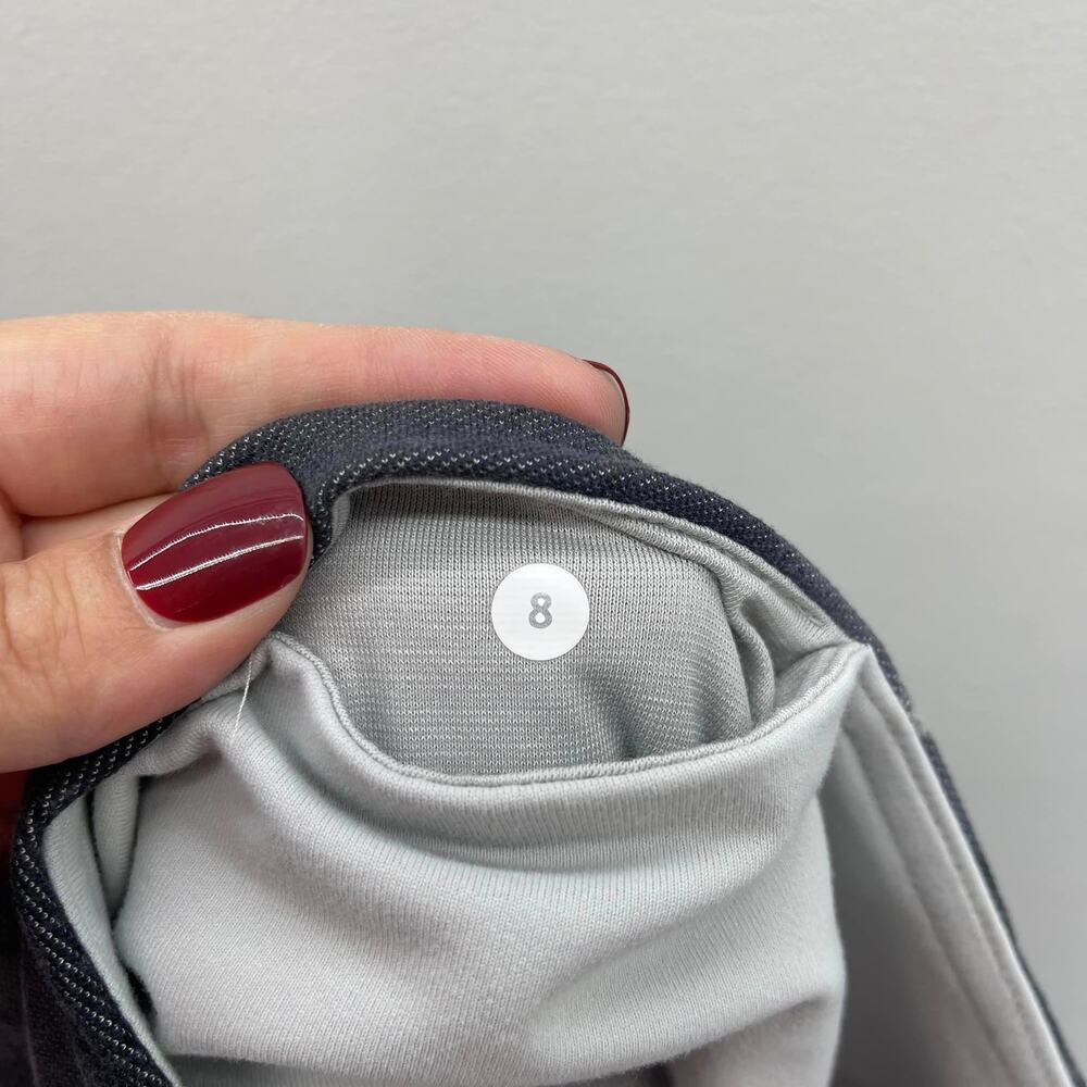 Lululemon Wunder Under Womens 8 Luon Floral Platoon Silver Spoon/Grey W5D94S - Picture 7 of 7